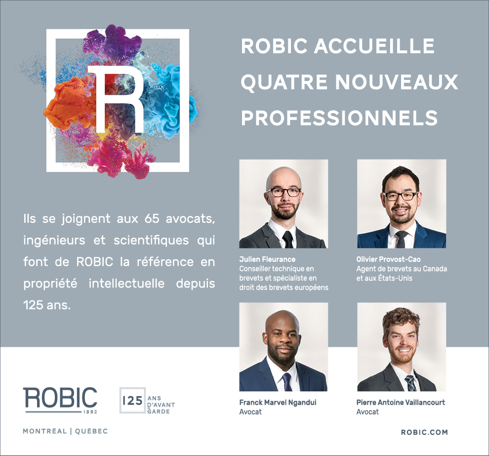 Robic 4 nouveux professionnels